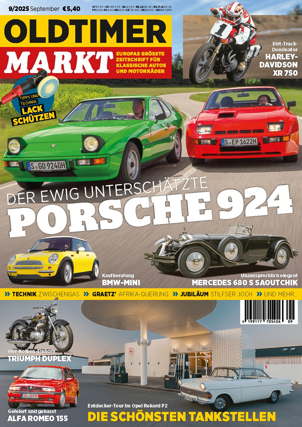 Oldtimer Markt Magazine Allemagne 2025-09 Édition originale