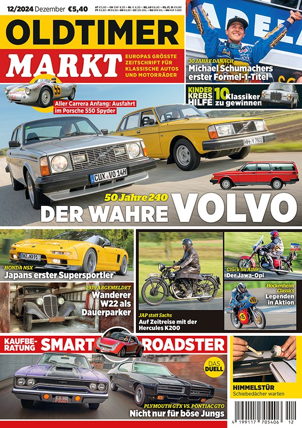 Oldtimer Markt Revista Alemanha 2024-12 – Michael Schumacher – Edição original