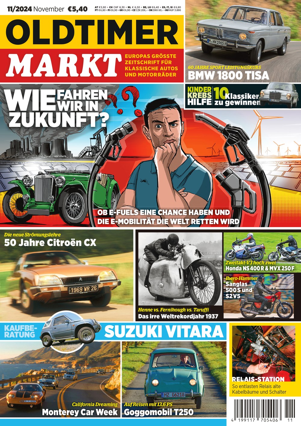 Oldtimer Markt Revista Alemanha 2024-11 Edição original