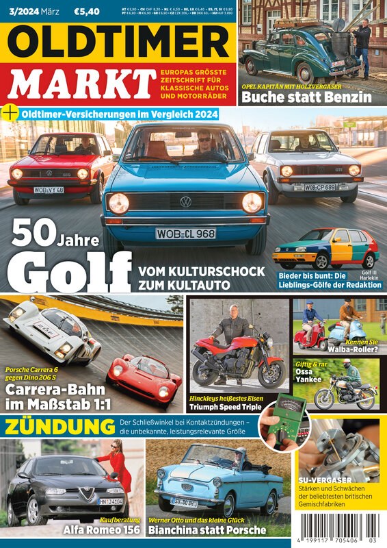 Oldtimer Markt Revista Alemanha 2024-03 Edição original