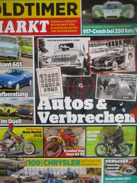 Oldtimer Markt Tijdschrift Duitsland 2024-02 – Al Capone Kurt Ahrens – Originele uitgave
