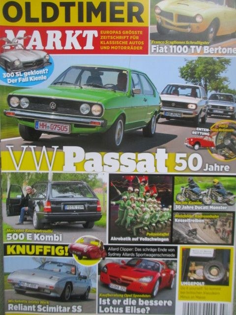 Oldtimer Markt Magasin Tyskland 2023-07 Originalutgåva