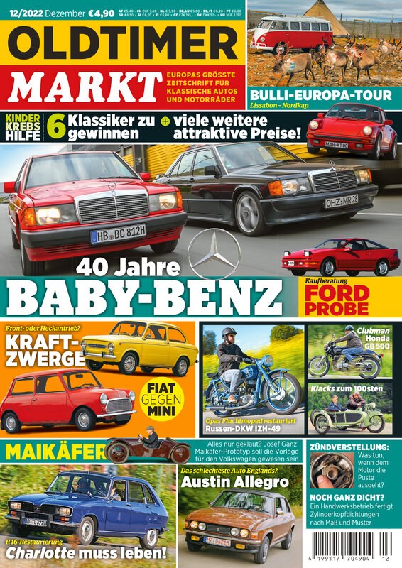 Oldtimer Markt Revista Alemanha 2022-12 Edição original