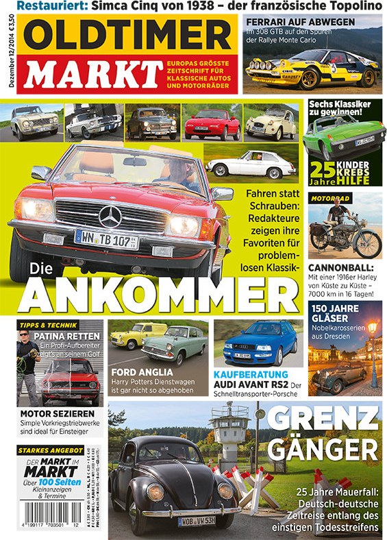 Oldtimer Markt Revista Alemania 2021-04 Edición original