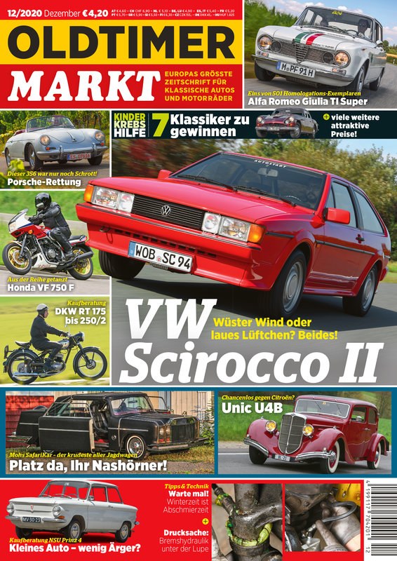 Oldtimer Markt Magazine Allemagne 2020-12 Édition originale