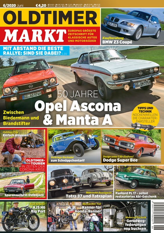 Oldtimer Markt Revista Alemania 2020-06 Edición original