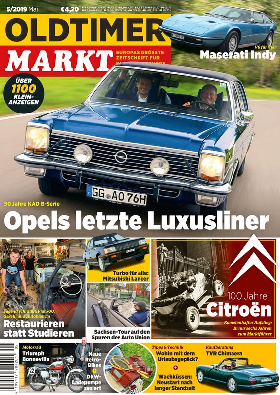 Oldtimer Markt Magazine Allemagne 2019-05 Édition originale