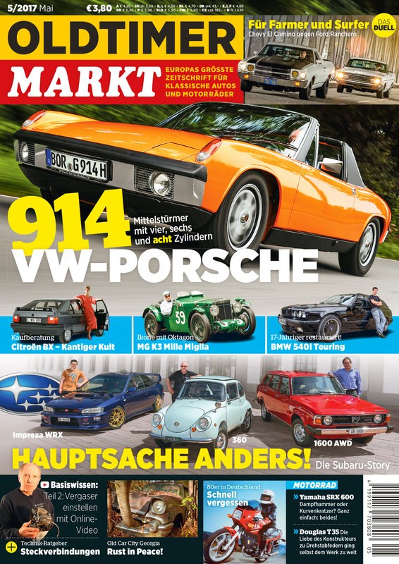 Oldtimer Markt Magazine Allemagne 2017-05 Édition originale