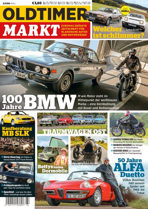 Oldtimer Markt Magazin Deutschland 2016-03 Volker Buurman