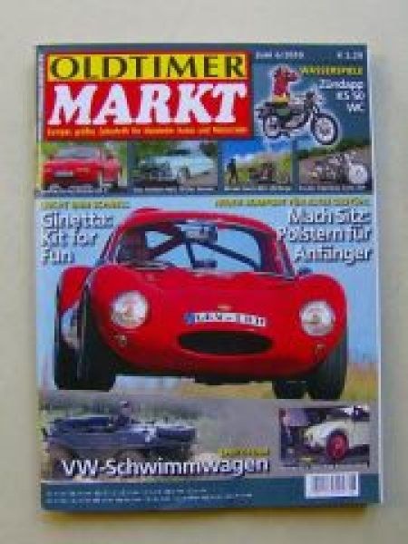 Oldtimer Markt Tijdschrift Duitsland 2010-06 Originele uitgave