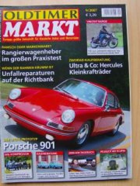 Oldtimer Markt Lehti Saksa 2007-09 Alkuperäinen painos