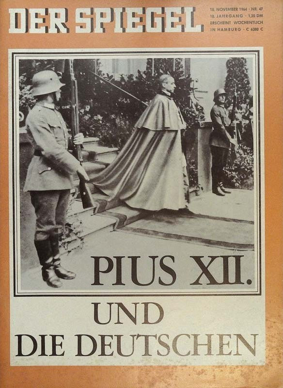 Der Spiegel Revista Alemania 1964-47 Pius XII. Edición original