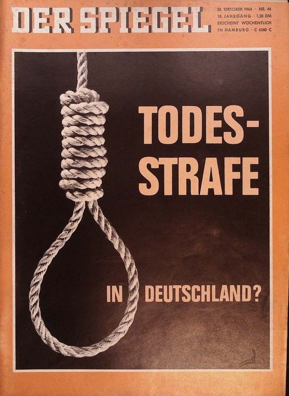 Der Spiegel Magazine Allemagne 1964-45 Édition originale
