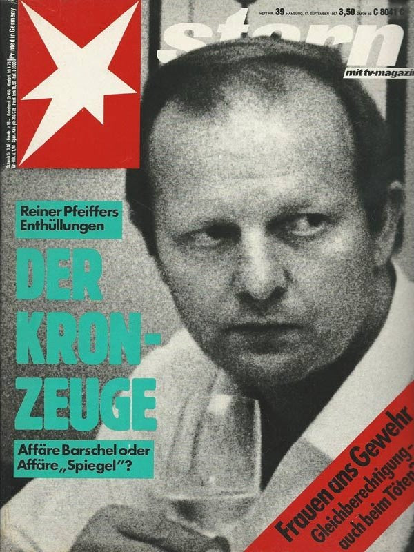 Stern Rivista Germania 1987-39 Reiner Pfeiffer Edizione originale
