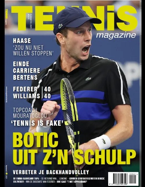 Tennis Magazin Deutschland 2021-05 Botic Van De Zandschulp Robin Haase Kiki Bertens Roger Federer Serena Williams