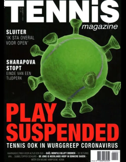 Tennis Magazin Deutschland 2020-02 Maria Sharapova Richèl Hogenkamp Sluiter