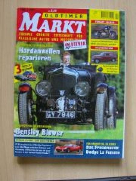 Oldtimer Markt Tijdschrift Duitsland 1999-11 Originele uitgave