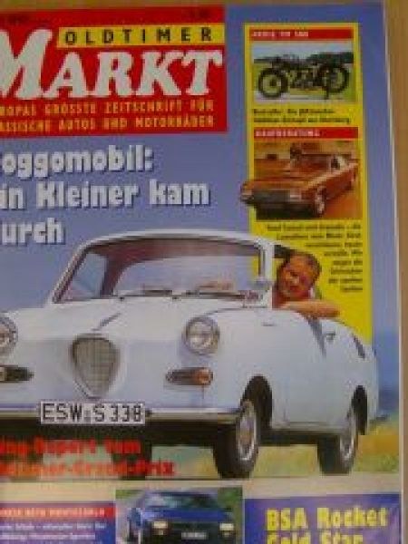 Oldtimer Markt Revista Alemanha 1993-09 Edição original