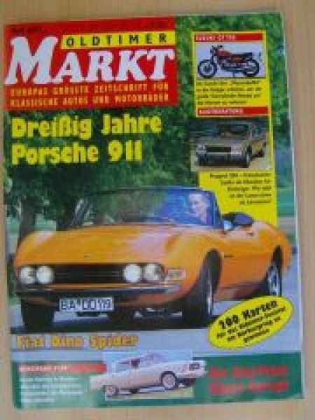 Oldtimer Markt Lehti Saksa 1993-06 Alkuperäinen painos