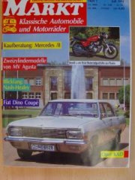 Oldtimer Markt Tijdschrift Duitsland 1991-07 Originele uitgave