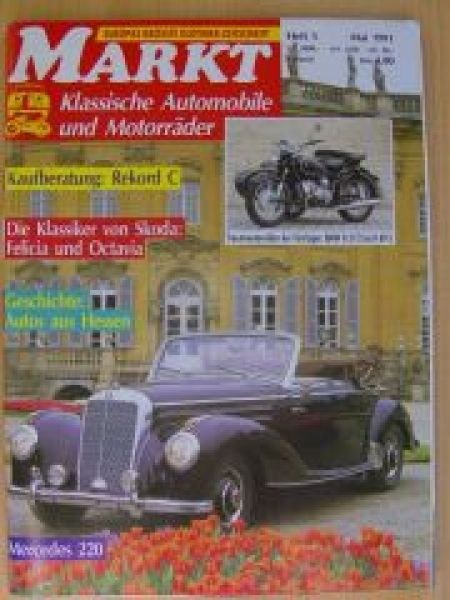 Oldtimer Markt Lehti Saksa 1991-05 Alkuperäinen painos