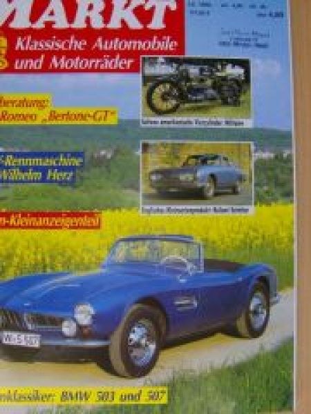 Oldtimer Markt Lehti Saksa 1990-06 Alkuperäinen painos