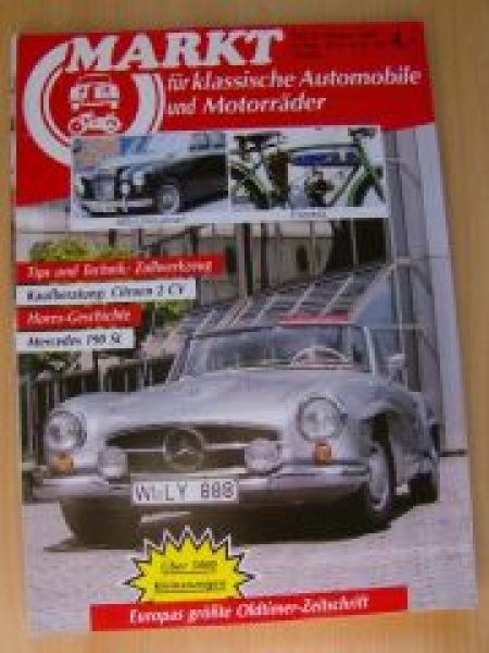 Oldtimer Markt Lehti Saksa 1989-10 Alkuperäinen painos