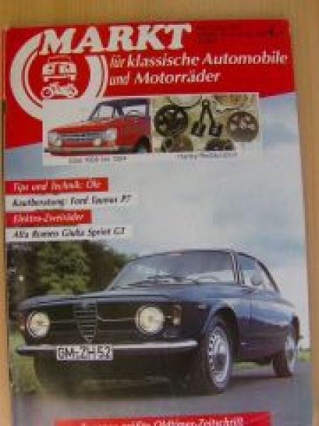 Oldtimer Markt Lehti Saksa 1989-05 Alkuperäinen painos