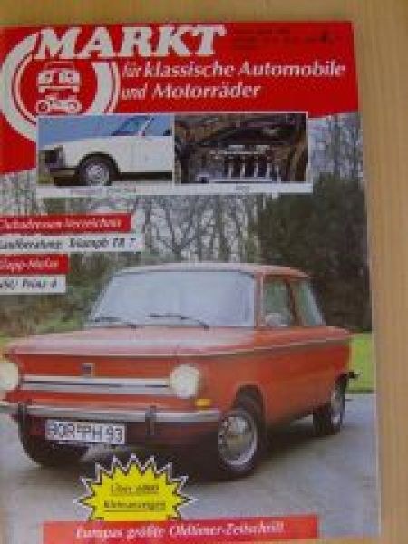 Oldtimer Markt Revista Alemanha 1989-04 Edição original