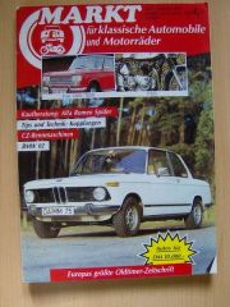 Oldtimer Markt Tijdschrift Duitsland 1989-02 Originele uitgave