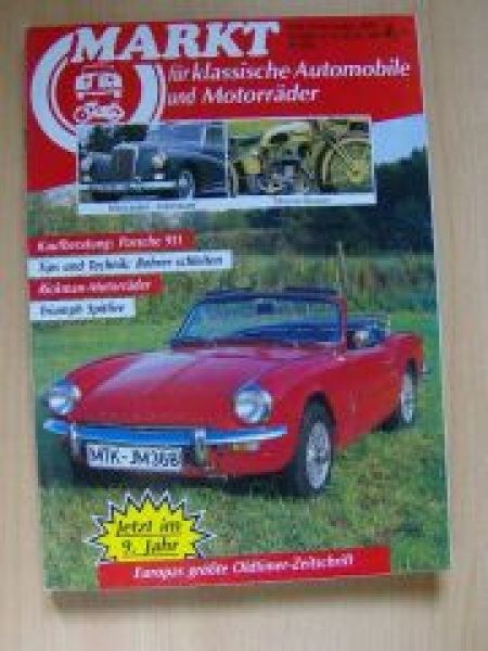 Oldtimer Markt Revista Alemanha 1988-11 Edição original