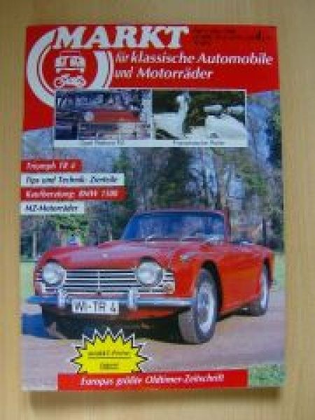 Oldtimer Markt Lehti Saksa 1988-03 Alkuperäinen painos