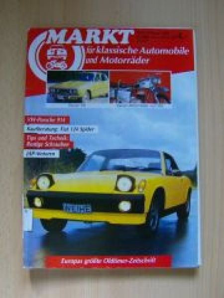 Oldtimer Markt Tijdschrift Duitsland 1988-02 Originele uitgave