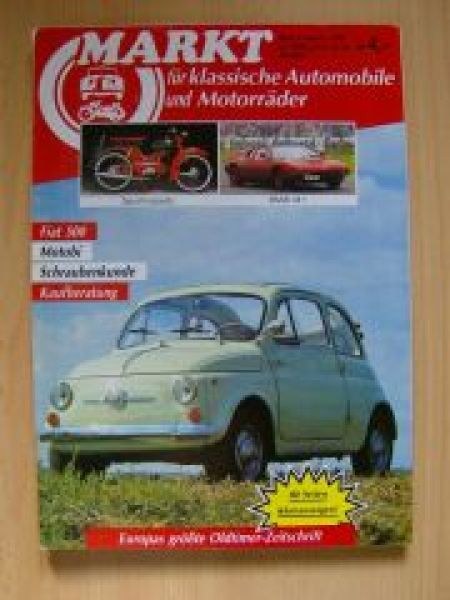 Oldtimer Markt Lehti Saksa 1988-01 Alkuperäinen painos