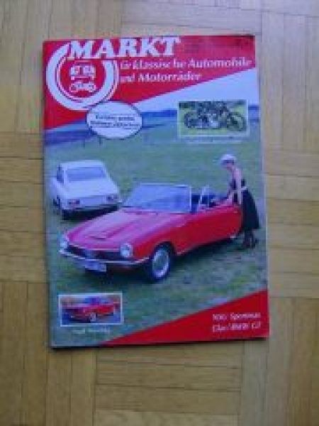 Oldtimer Markt Lehti Saksa 1987-06 Alkuperäinen painos