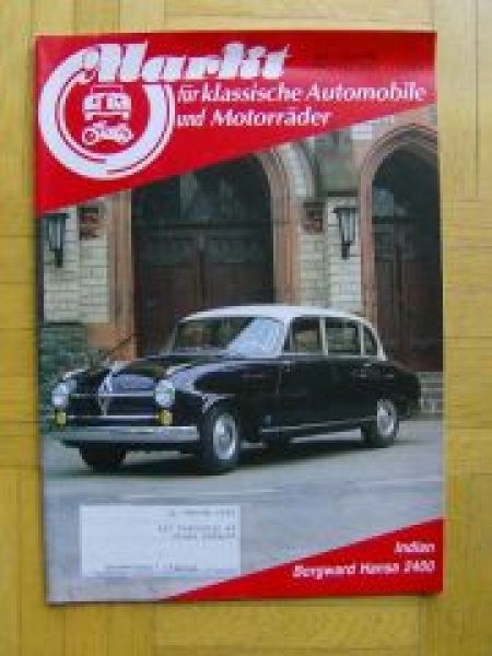 Oldtimer Markt Tijdschrift Duitsland 1984-01 Originele uitgave