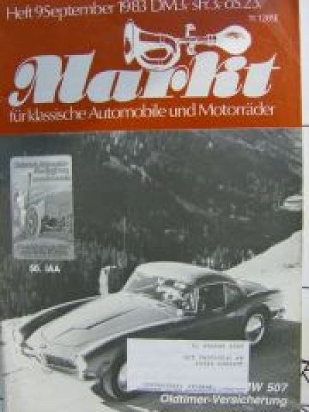 Oldtimer Markt Tijdschrift Duitsland 1983-09 Originele uitgave