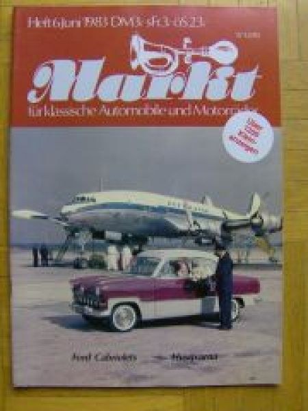 Oldtimer Markt Tijdschrift Duitsland 1983-06 Originele uitgave
