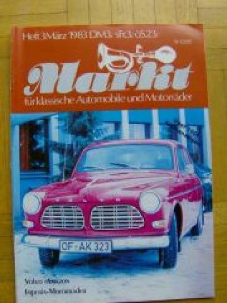 Oldtimer Markt Lehti Saksa 1983-03 Alkuperäinen painos