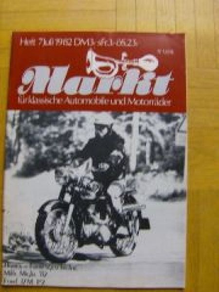 Oldtimer Markt Revista Alemania 1982-07 Edición original