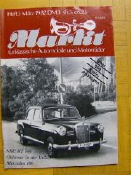 Oldtimer Markt Tijdschrift Duitsland 1982-03 Originele uitgave