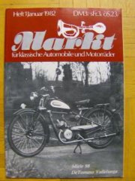Oldtimer Markt Lehti Saksa 1982-01 Alkuperäinen painos