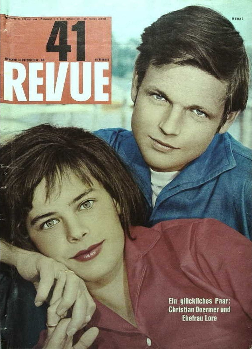 Neue Revue Magazin Deutschland 1962-41 Christian Doermer Lore Doermer