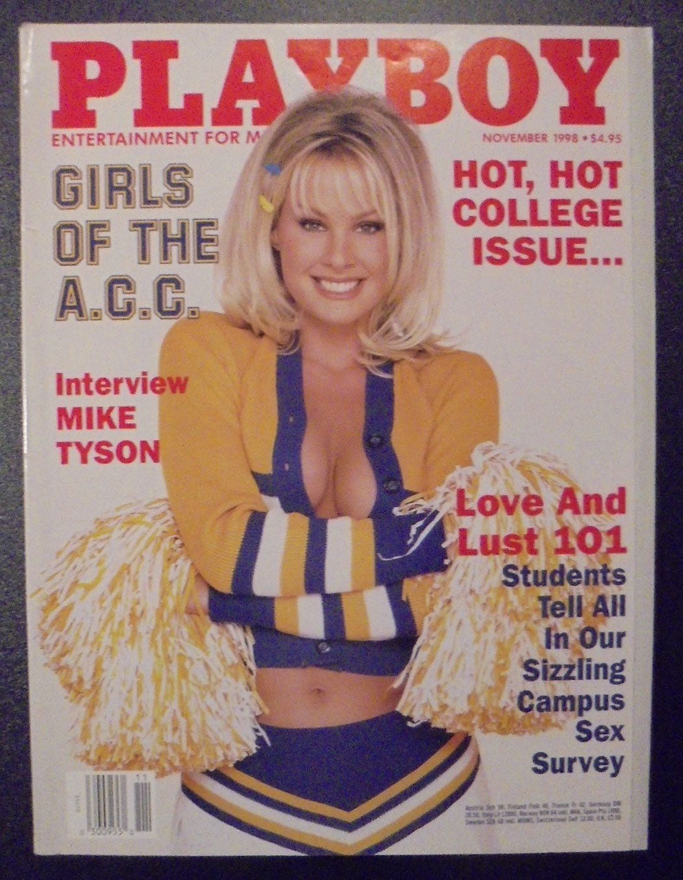 Playboy Rivista USA 1998-11 – Mike Tyson – Edizione originale