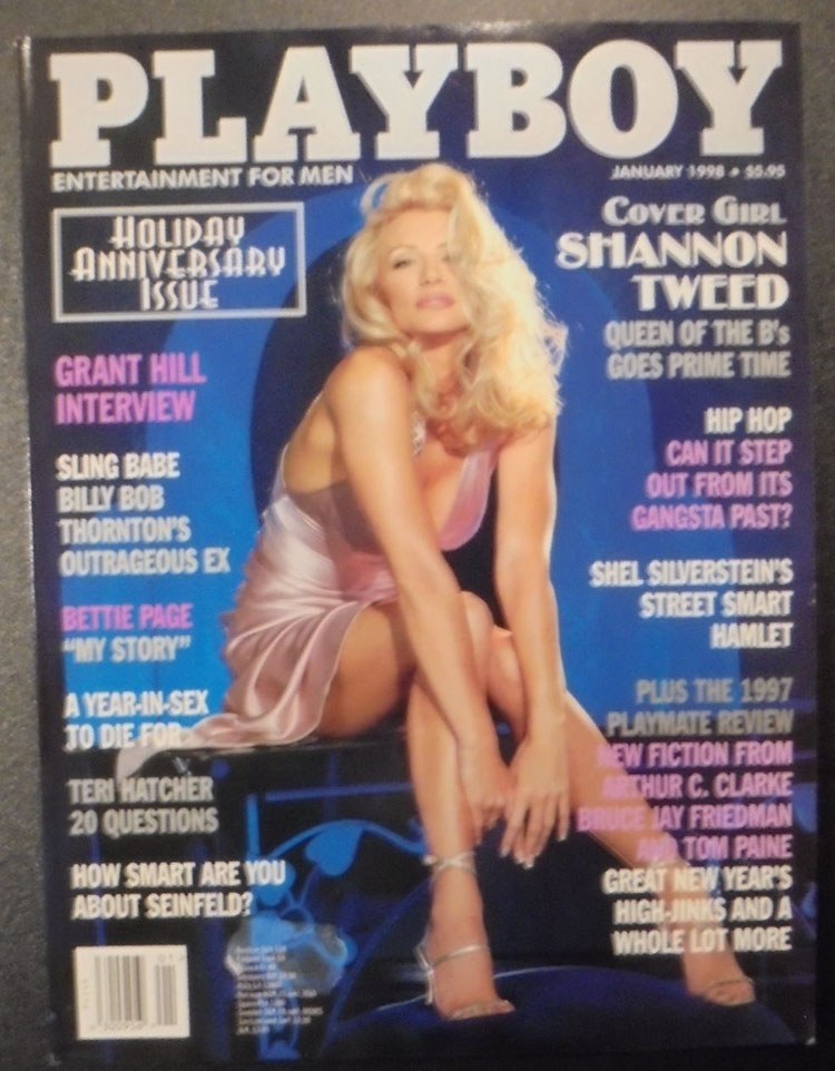 Playboy Lehti USA 1998-05 – Geri Halliwell Arianna Huffington Bill Clinton Tiger Woods LeRoy Neiman – Alkuperäinen painos