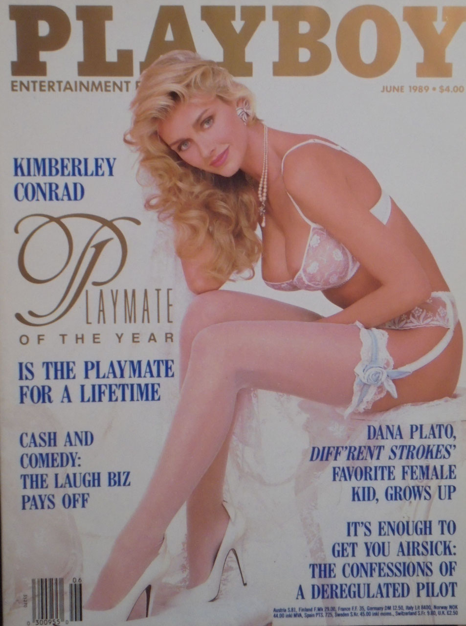 Playboy Magazin USA 1989-06 Kimberley Conrad Dana Plato