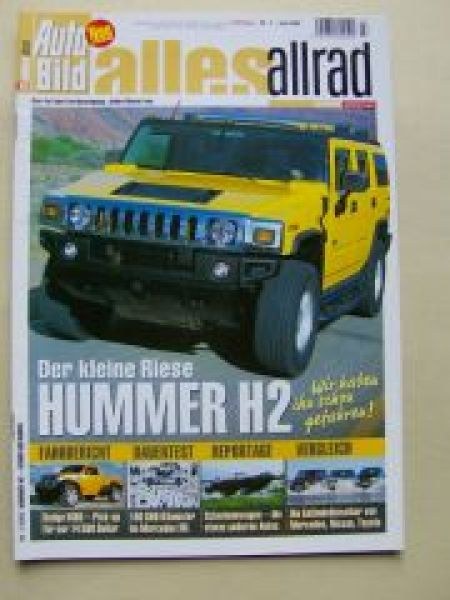 Auto Bild Lehti Saksa 2002-07 Alkuperäinen painos