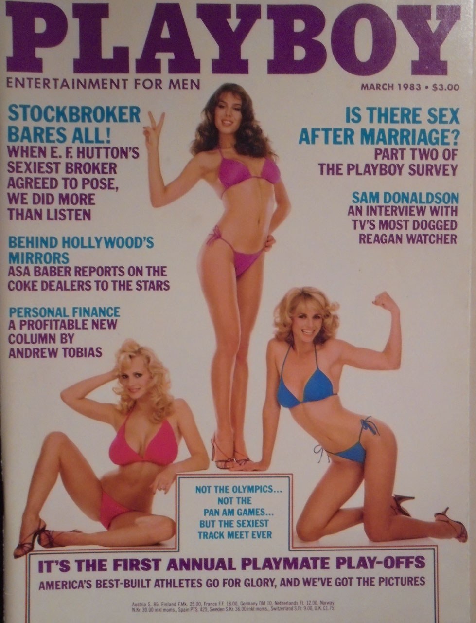 Playboy Tijdschrift USA 1983-03 – Sam Donaldson Andrew Tobias – Originele uitgave