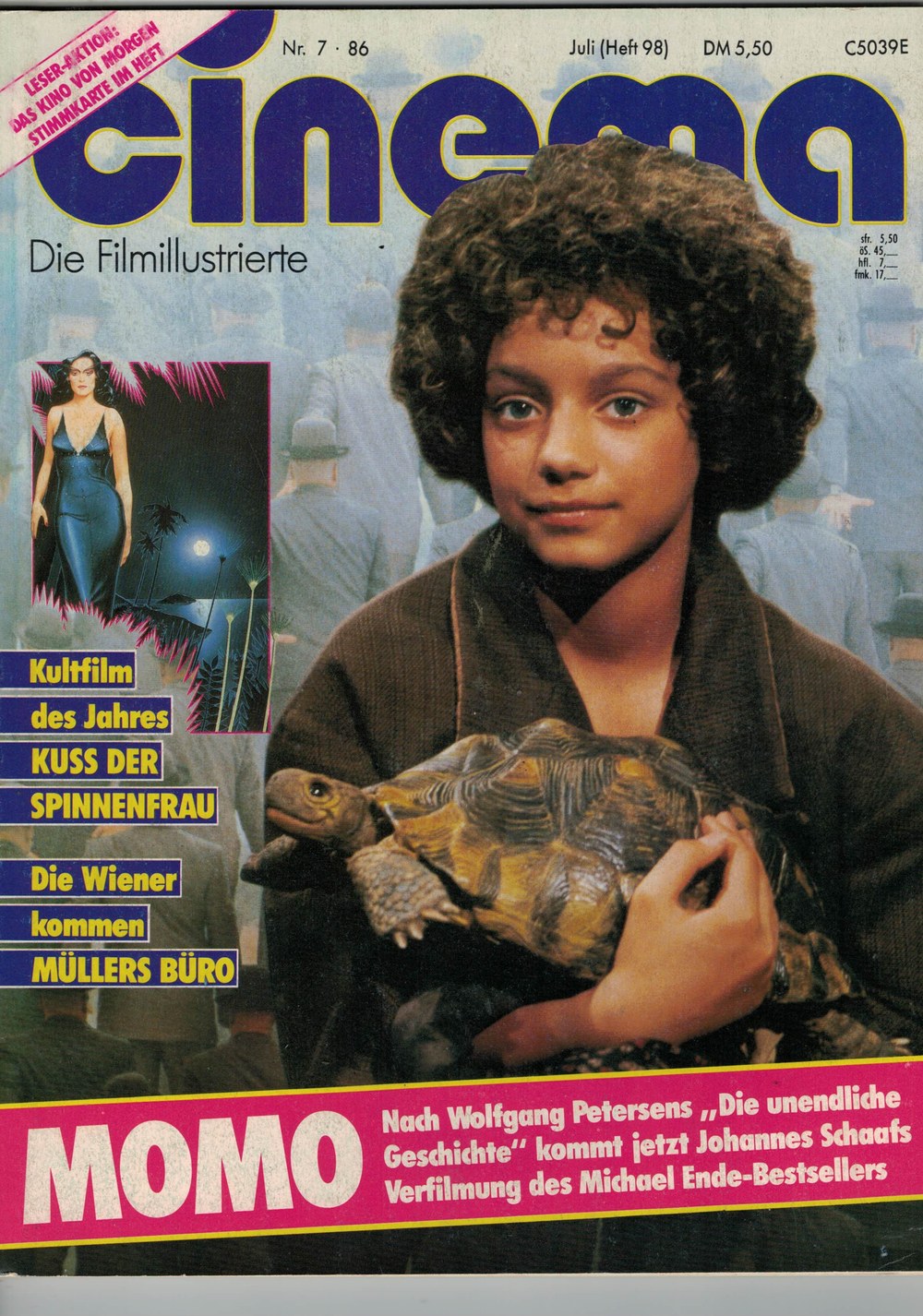 Cinema Magasin Tyskland 1986-07 Radost Bokel Originalutgåva