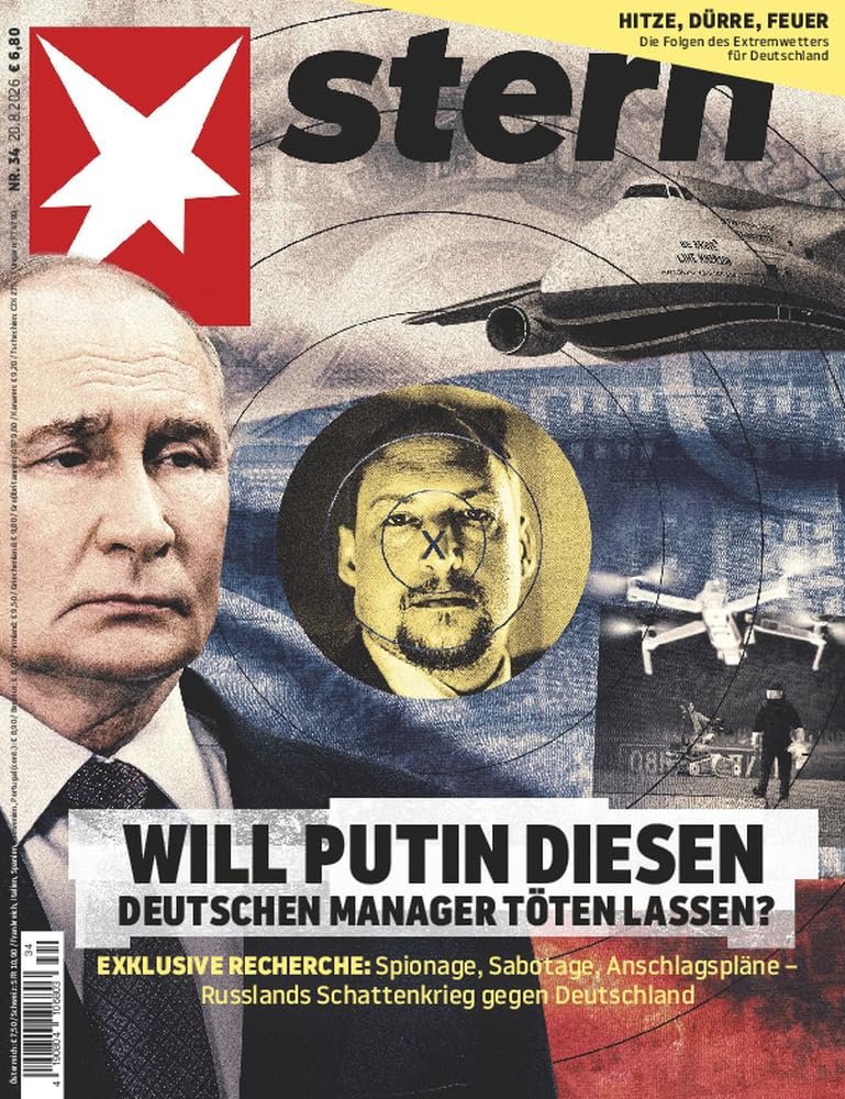 Stern Revista Alemania 2026-34 – Wladimir Putin – Edición original